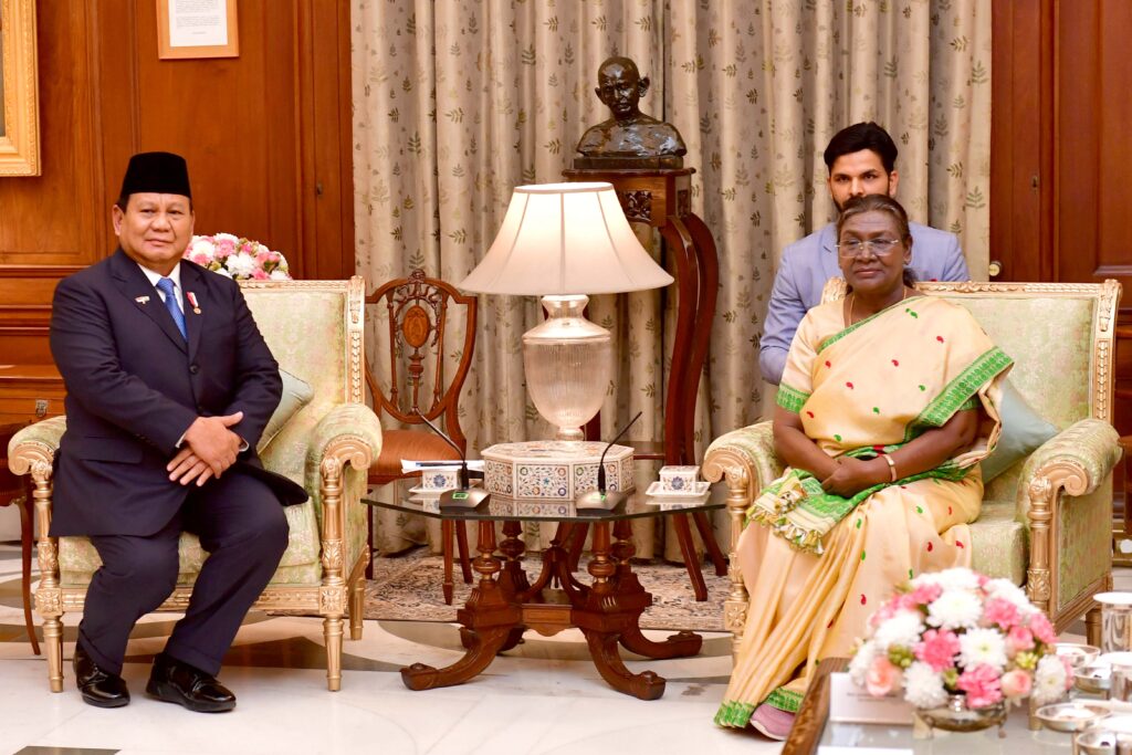 The President of India & President of the Republic of Indonesia at Rashtrapati Bhavan
