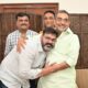 उपेंद्र कुशवाहा ने पवन सिंह को गले लगाया, पुरानी कड़वाहट भुलाई। (फोटो क्रेडिट- पवन सिंह फेसबुक)