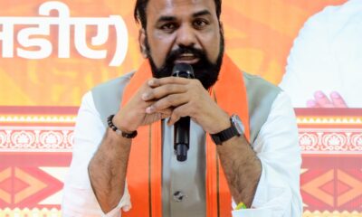 मेनिफेस्टो घोषणा के दौरान सिर्फ सम्राट चौधरी ने ही भाषण दिया।