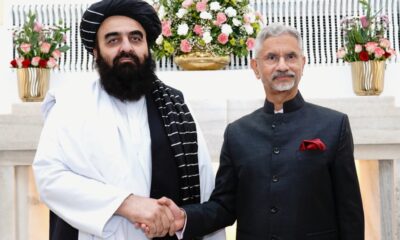 अफगानिस्तानी विदेश मंत्री के साथ भारतीय विदेश मंत्री (तस्वीर - @DrSJaishankar)