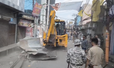 बरेली में शनिवार को फिर हुई बुल्जोडर कार्रवाइयां।