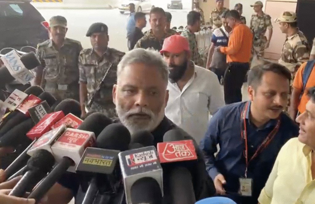 पप्पू यादव ने कांग्रेस की ओर से नीतीश कुमार को ऑफर किया।