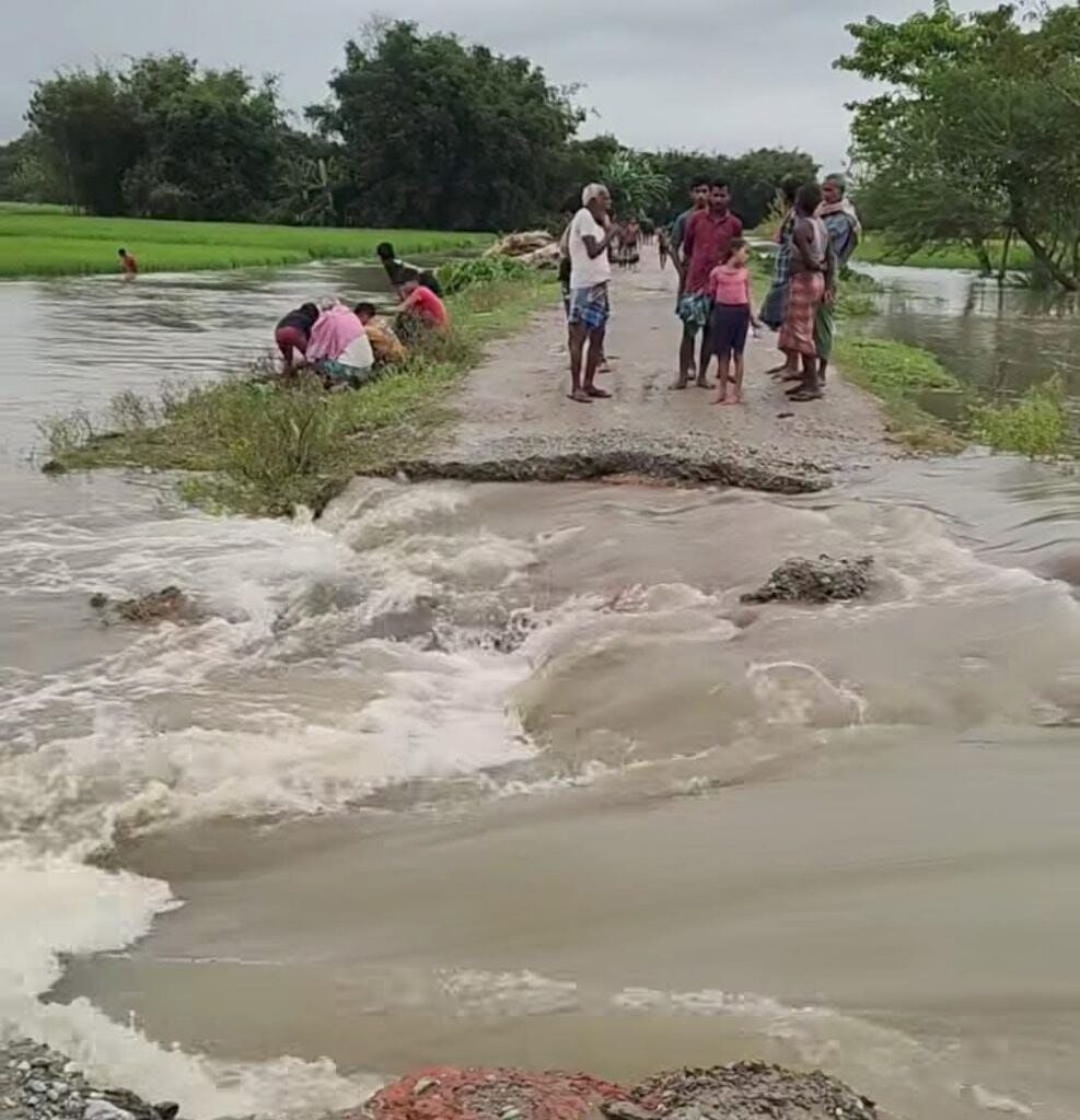 जोगबनी फारबिसगंज सड़क का हाल