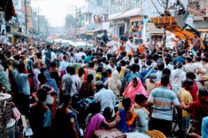 NDA के प्रत्याशी के लिए दो बड़े नेताओं की ओर से बड़ा रोड शो निकाला गया। 