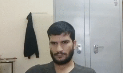 आतंकी डॉ. उमर का वीडियो वायरल हो रहा है।