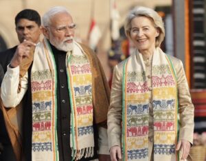 भारत-यूरोपीय संघ के बीच मुक्त व्यापार वार्ता पूरी, मगर हस्ताक्षर अभी नहीं। (तस्वीर - X/@vonderleyen)