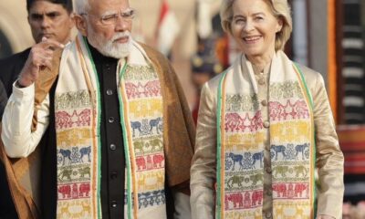 भारत-यूरोपीय संघ के बीच मुक्त व्यापार वार्ता पूरी, मगर हस्ताक्षर अभी नहीं। (तस्वीर - X/@vonderleyen)