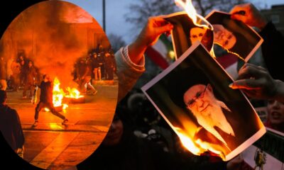 ईरान में प्रदर्शन अपने चरम पर हैं। (तस्वीर - साभार X)