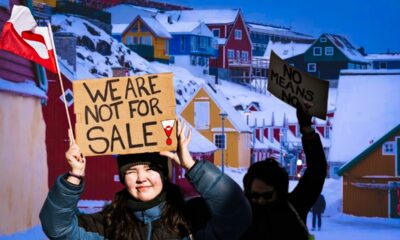 ग्रीनलैंड के लोग अमेरिका में शामिल होने के खिलाफ हैं।