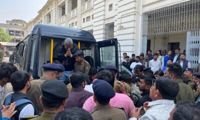 सुनवाई के लिए अदालत पहुंचे पप्पू यादव (X/RajeevRanjan)