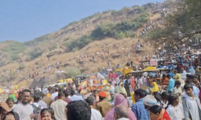 चंदन शहीद पीर पहाड़ी पर दो दिन का उर्स शुरू जिसमें शामिल होने के लिए बड़ी संख्या में लोग पहुंचे।