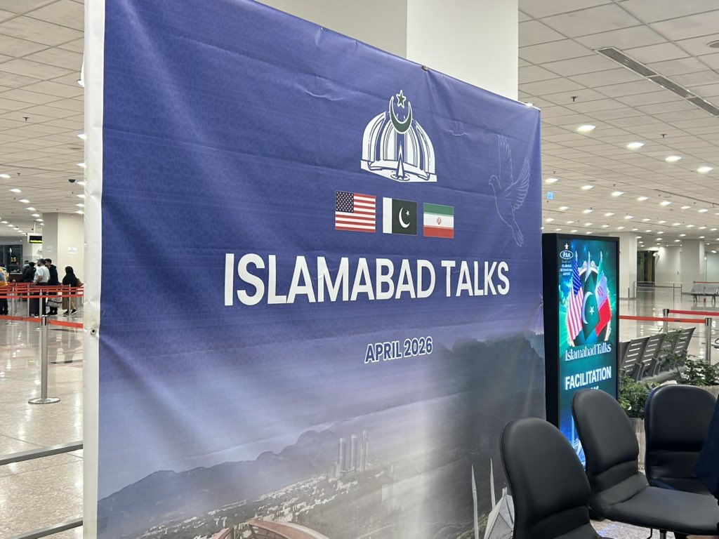 इस्लामाबाद में 11 अप्रैल से होने जा रही शांति वार्ता को 'इस्लामाबाद टॉक्स' नाम दिया गया है। (फोटो- X/@CaitlinDoornbos)