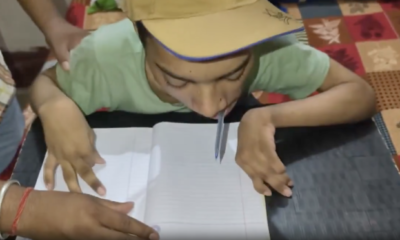 सेरेब्रल पाल्सी से ग्रस्त फैजान ने झारखंड 10वीं बोर्ड की दिव्यांग श्रेणी में टॉप किया है।