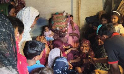 शेख शरण टोला के अलियास अंसारी की मौत के बाद बिलखते परिजन।