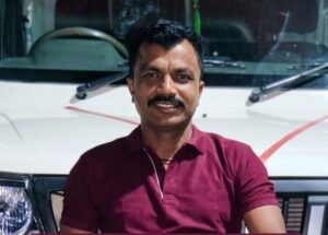 मृतक पिकअप चालक जिसकी गला काटकर हत्या कर दी गई।