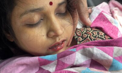 महिला का शव उनके मायके में पाया गया वो 23 अप्रैल को झगड़े के बाद वहां आयी थीं।